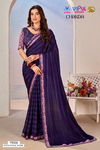 Chanda By Vipul 79506 To 79511 Designer Chiffon Sarees Wholesale Market In Surat